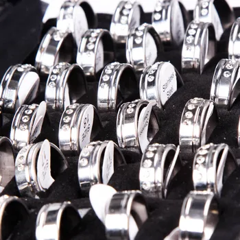New 30pcs ring silver fashion trend stainless steel belt men and women unisex classic jewelry wholesale bulk wholesale
New 30pcs ring silver fashion trend stainless steel belt men and women unisex classic jewelry wholesale bulk wholesale