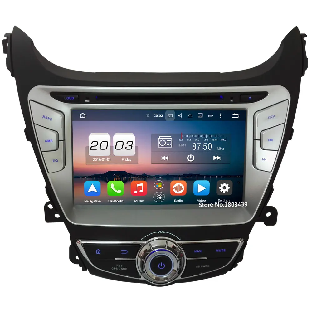 8" 4GB RAM 32GB ROM Octa Core PX5 Android 6 DAB 4G Car DVD Multimedia Player Radio Stereo GPS For Hyundai Elantra I35 2014 2015
8" 4GB RAM 32GB ROM Octa Core PX5 Android 6 DAB 4G Car DVD Multimedia Player Radio Stereo GPS For Hyundai Elantra I35 2014 2015