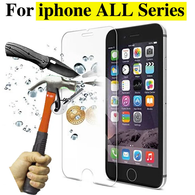 Ultra HD Premium Tempered Glass Screen Protector Case for iPhone 4 4S 5 5S 5C SE 6 6S plus Toughened protective film Phone Cover
Ultra HD Premium Tempered Glass Screen Protector Case for iPhone 4 4S 5 5S 5C SE 6 6S plus Toughened protective film Phone Cover