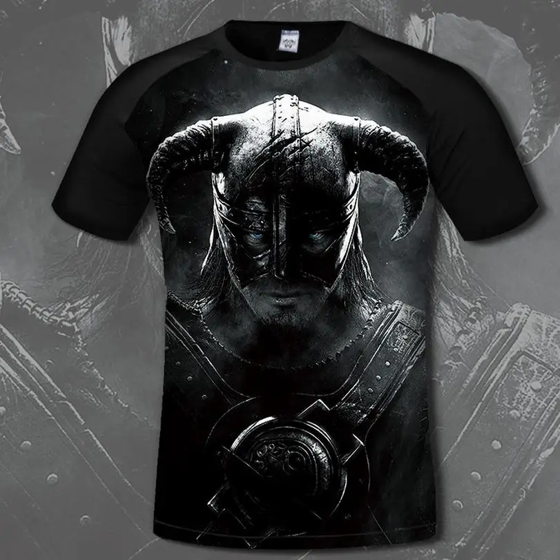 The Elder Scrolls Men's Cotton T shirt Comfortable Game Skyrim 3D Print T-shirts Casual Anime Clothing flexible fashion shirt
The Elder Scrolls Men's Cotton T shirt Comfortable Game Skyrim 3D Print T-shirts Casual Anime Clothing flexible fashion shirt