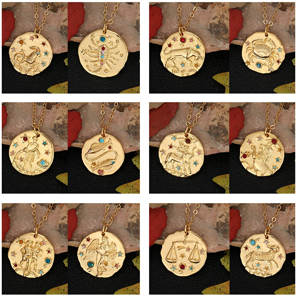 12 Style Exclusive Constellation Zodiac Pendant Necklace Celestial Jewelry Gifts Layered Necklace Gifts Jewelry
12 Style Exclusive Constellation Zodiac Pendant Necklace Celestial Jewelry Gifts Layered Necklace Gifts Jewelry