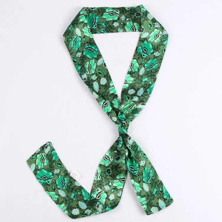 Spring Grass Green Lady Neck Wear Choker Scarve Bags Decoration Silk Riband Skinny Scarf Narrow Ribbon Hair Band ZSBD167
Spring Grass Green Lady Neck Wear Choker Scarve Bags Decoration Silk Riband Skinny Scarf Narrow Ribbon Hair Band ZSBD167
