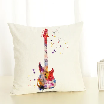 New Watercolor Series Musical Instrument Home Decorative Sofa Pad Pillow Set Cotton Linen Pillow
New Watercolor Series Musical Instrument Home Decorative Sofa Pad Pillow Set Cotton Linen Pillow