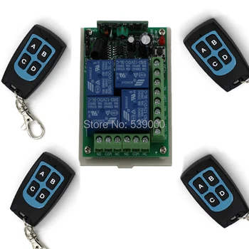 Fashion Design DC 12V 4CH Channel Wireless Remote Control Radio Switch 315mhz Transmitter Receiver
Fashion Design DC 12V 4CH Channel Wireless Remote Control Radio Switch 315mhz Transmitter Receiver