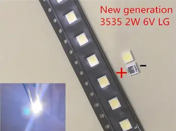 3000pcs 3535 Cool white led Maintenance of the LG led LCD TV TV backlight strip lights with 3535 SMD LED beads 6V
3000pcs 3535 Cool white led Maintenance of the LG led LCD TV TV backlight strip lights with 3535 SMD LED beads 6V