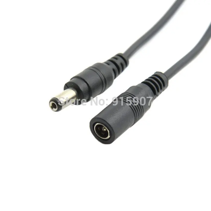 CY 100cm 3ft DC 5.5 * 2.1mm CCTV Extender Male to Female Barrel Connector Extension Cable
CY 100cm 3ft DC 5.5 * 2.1mm CCTV Extender Male to Female Barrel Connector Extension Cable