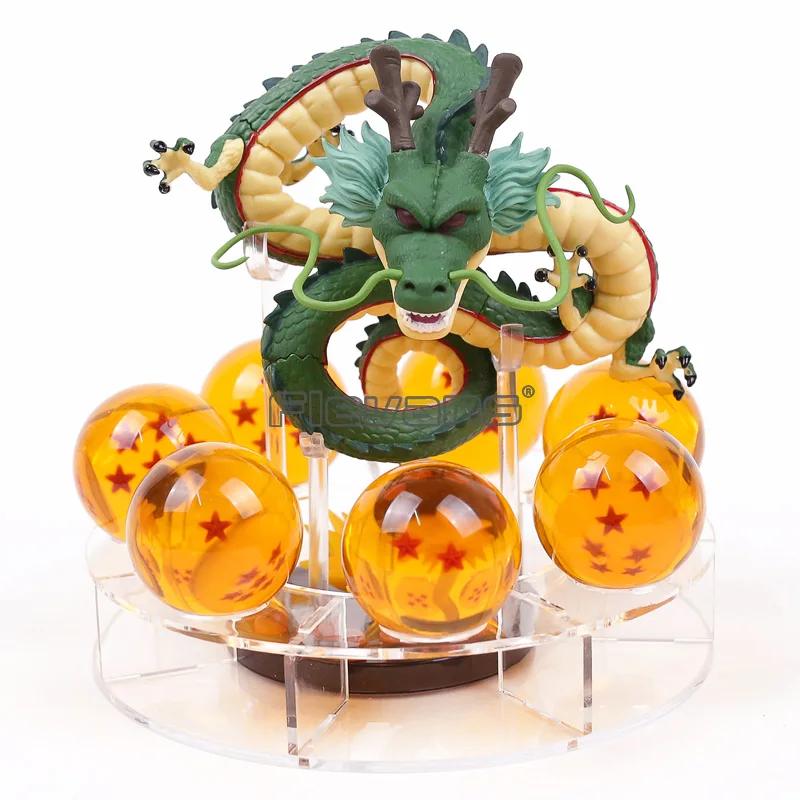 Dragon Ball Z Shenron & 7 Crystal Balls + Stand PVC Figure Collectible Model Toy Set 6 Types
Dragon Ball Z Shenron & 7 Crystal Balls + Stand PVC Figure Collectible Model Toy Set 6 Types