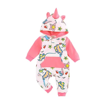 Cute Bebes Jumpsuit Animals Print Hooded Rompers for Newborn Baby Clothes Pink/blue Fashion Spring Autumn Babies Clothing
Cute Bebes Jumpsuit Animals Print Hooded Rompers for Newborn Baby Clothes Pink/blue Fashion Spring Autumn Babies Clothing