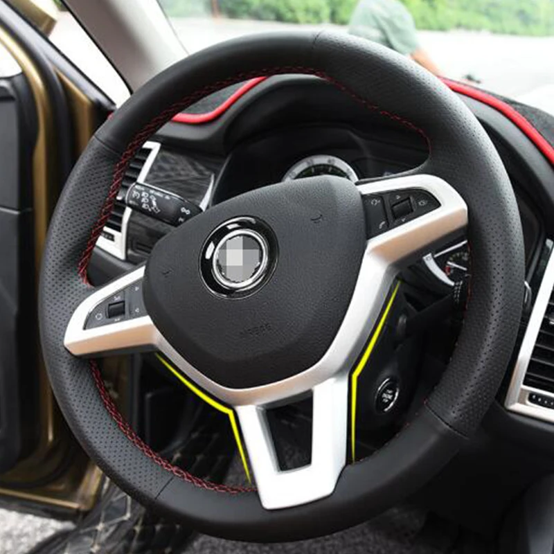 For Skoda YETI 2014 2015 2016 2017 ABS Plastic Matte Chrome Car Steering wheel Button frame Panel Cover Trim
For Skoda YETI 2014 2015 2016 2017 ABS Plastic Matte Chrome Car Steering wheel Button frame Panel Cover Trim