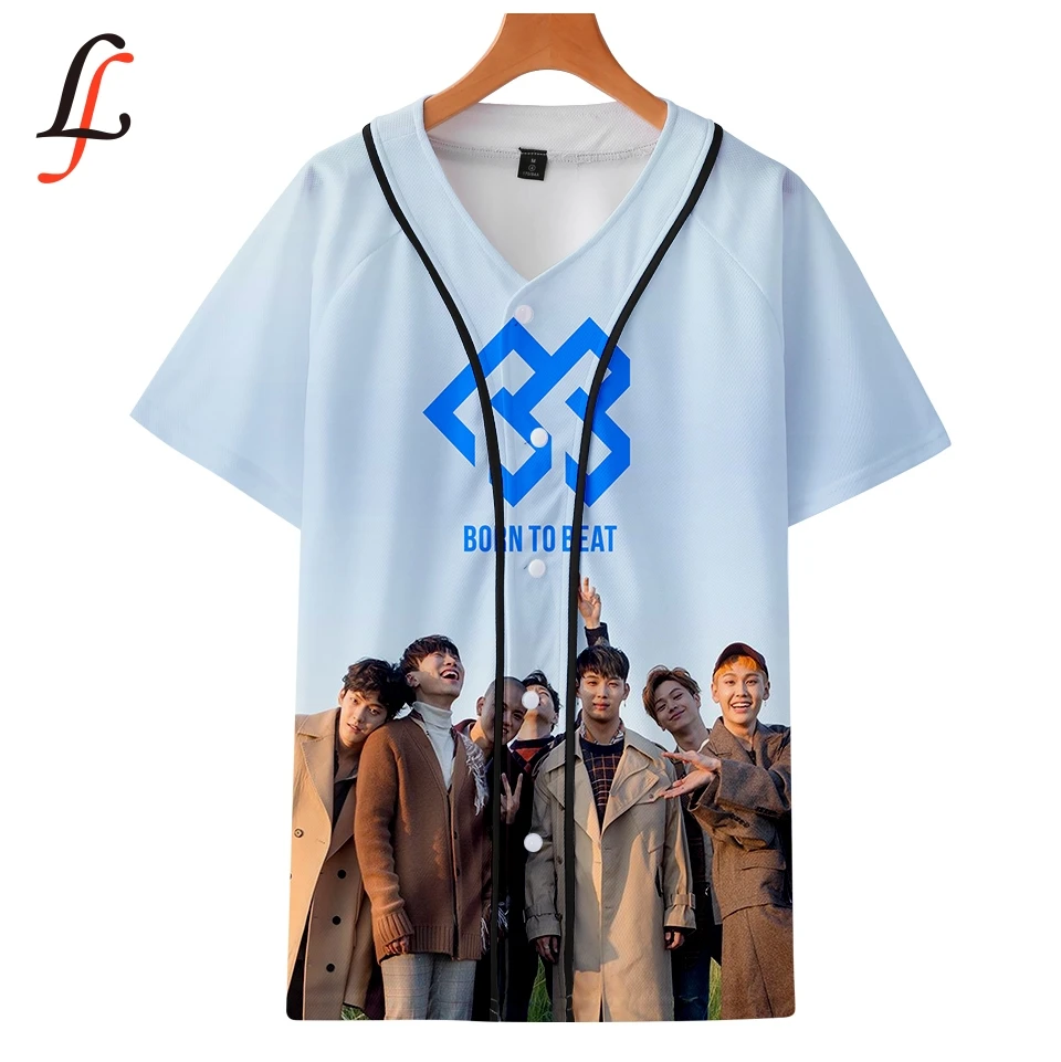 K Pop short sleeved baseball T shirt BTOB time Idol 3D Women/Men summer Modis Clothes 2019 Hot Sale Plus Size XXXXL
K Pop short sleeved baseball T shirt BTOB time Idol 3D Women/Men summer Modis Clothes 2019 Hot Sale Plus Size XXXXL