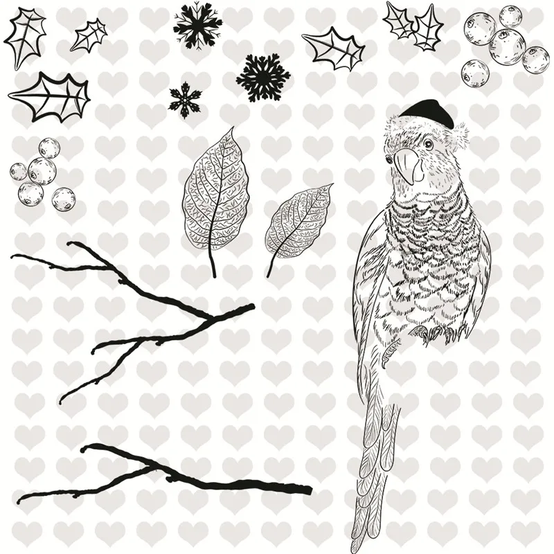 Christmas Stamps and Die Metal Cutting Dies New Scrapbooking Bird Tree Snowflake Stamps Dies Cut for Card Making
Christmas Stamps and Die Metal Cutting Dies New Scrapbooking Bird Tree Snowflake Stamps Dies Cut for Card Making