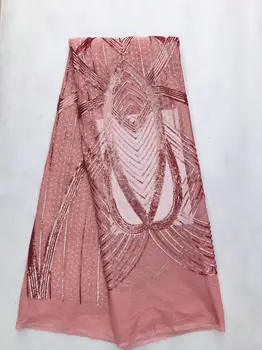 Elegant lady dress tulle cloth amazing French net lace fabric with sequins for sewing dress GN141(5yards/lot)
Elegant lady dress tulle cloth amazing French net lace fabric with sequins for sewing dress GN141(5yards/lot)