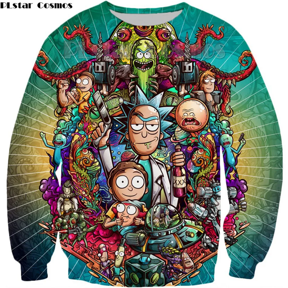 PLstar Cosmos Brand clothing 2018 New Fashion 3D Hoodies cartoon rick and morty 3D Print Men Women hooded sweatshirt Pullovers
PLstar Cosmos Brand clothing 2018 New Fashion 3D Hoodies cartoon rick and morty 3D Print Men Women hooded sweatshirt Pullovers