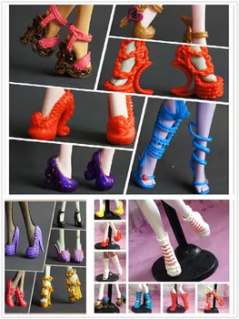 Big Wholesale 200Pairs/lot Original Shoes For Monster Dolls 5Pairs/bag Mixed Styles Boots Sandals Slippers Shoes High Quality 
Big Wholesale 200Pairs/lot Original Shoes For Monster Dolls 5Pairs/bag Mixed Styles Boots Sandals Slippers Shoes High Quality