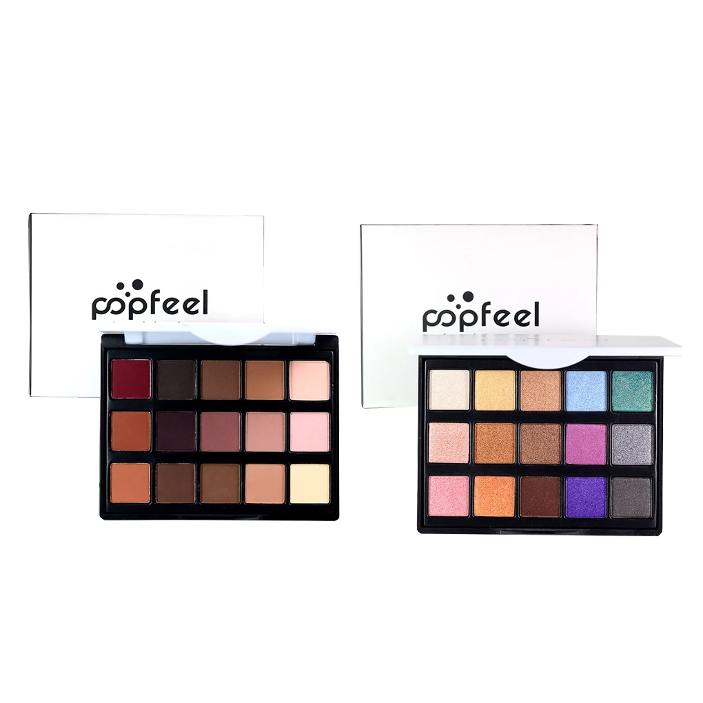POPFEEL 15 Color Eye Shadow Powder Highlight Eye Shadow Makeup Powder Attractive Make-up Tools
POPFEEL 15 Color Eye Shadow Powder Highlight Eye Shadow Makeup Powder Attractive Make-up Tools