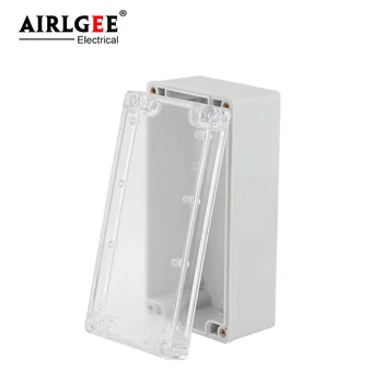 160*80* 55mm outdoor waterproof plastic transparent cover junction box rain seal box junction box can be customized opening
160*80* 55mm outdoor waterproof plastic transparent cover junction box rain seal box junction box can be customized opening