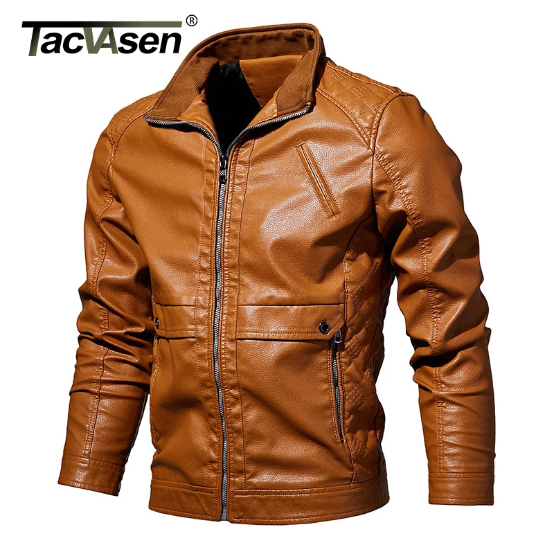 TACVASEN PU Leather Jackets Men Autumn Military Bomber Pilot Leather Jacket Army Tactical Faux Leather Jacket Coat 6XL Plus Size
TACVASEN PU Leather Jackets Men Autumn Military Bomber Pilot Leather Jacket Army Tactical Faux Leather Jacket Coat 6XL Plus Size