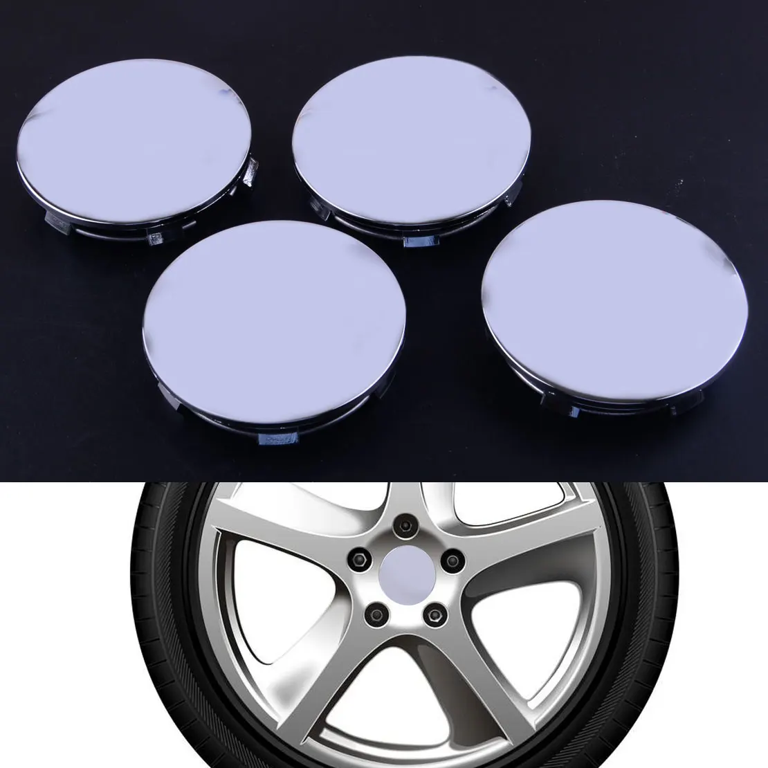 beler 4pcs 83mm Diameter Chrome Plated ABS Car SUV Wheel Center Hub Cap Decorative Cover Fit for Chevrolet Avalanche GMC Yukon
beler 4pcs 83mm Diameter Chrome Plated ABS Car SUV Wheel Center Hub Cap Decorative Cover Fit for Chevrolet Avalanche GMC Yukon