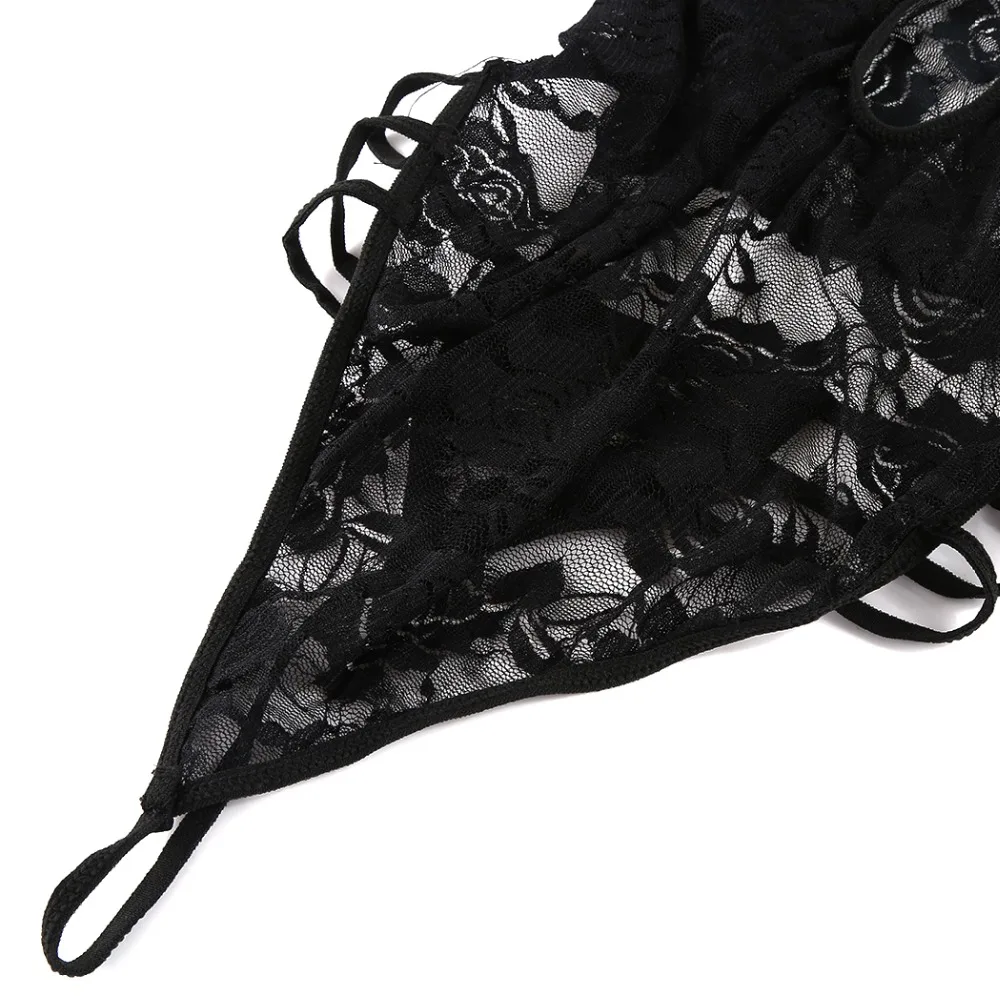 Lace Bodysuits Baby Doll Sexy Lingerie Women Hot Sexy Solid Transparent Erotic Lingerie Sex Costumes Fishnet Underwear aeProduct.getSubject()