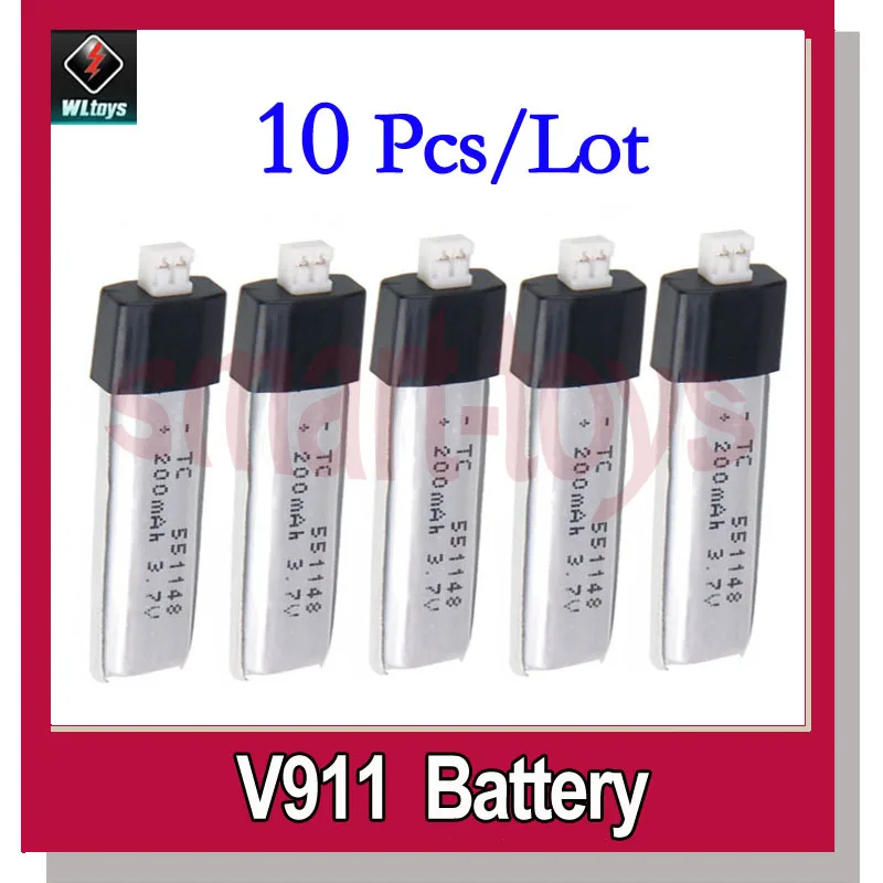 10pcs Wltoys V911 RC Helicopter Spare Parts V911-19 3.7V 150mAh 200mAh New Old Version Lipo Battery
10pcs Wltoys V911 RC Helicopter Spare Parts V911-19 3.7V 150mAh 200mAh New Old Version Lipo Battery