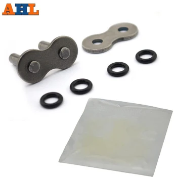 AHL Motorcycle Drive Chain O-Ring O Ring 530 Gold Chain Master Joint Links Clip for dirt bike road motor Connector lock
AHL Motorcycle Drive Chain O-Ring O Ring 530 Gold Chain Master Joint Links Clip for dirt bike road motor Connector lock