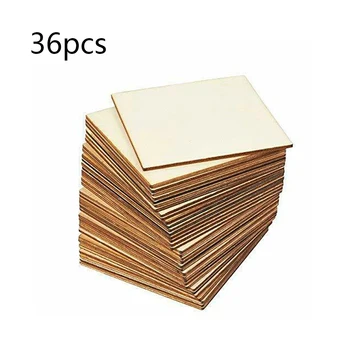 36pcs/set DIY Environmentally Friendly Wooden Sandwich Painting Board Wood Square Craft Log Rounded Square Wooden Chips 2019
36pcs/set DIY Environmentally Friendly Wooden Sandwich Painting Board Wood Square Craft Log Rounded Square Wooden Chips 2019