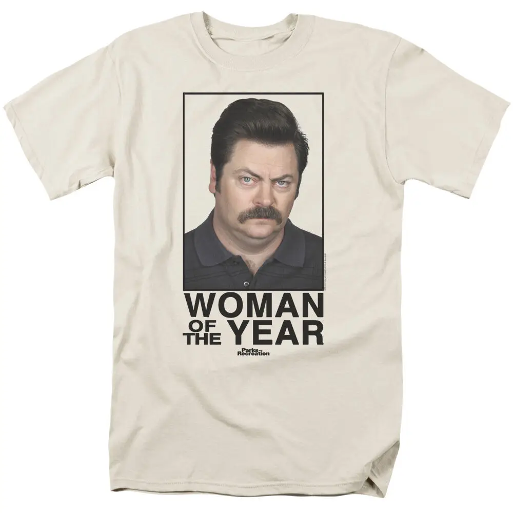 Parks & Recreation Tv Show Ron Swanson Picture Woman of The Year Tee 2019 Newest Fashion Tops Summer Cool Funny Casual T Shirts
Parks & Recreation Tv Show Ron Swanson Picture Woman of The Year Tee 2019 Newest Fashion Tops Summer Cool Funny Casual T Shirts