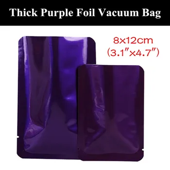 100pcs 8x12cm (3.1"x4.7") 180micron Deep Purple Aluminum Foil Open Top Bag Moisture-proof Heat Sealing Food Vacuum Packaging Bag
100pcs 8x12cm (3.1"x4.7") 180micron Deep Purple Aluminum Foil Open Top Bag Moisture-proof Heat Sealing Food Vacuum Packaging Bag
