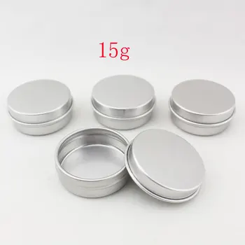 15g aluminum empty cosmetic container with lids 15ml small round lip balm tin solid perfume cosmetic packaging jar sample bottle
15g aluminum empty cosmetic container with lids 15ml small round lip balm tin solid perfume cosmetic packaging jar sample bottle