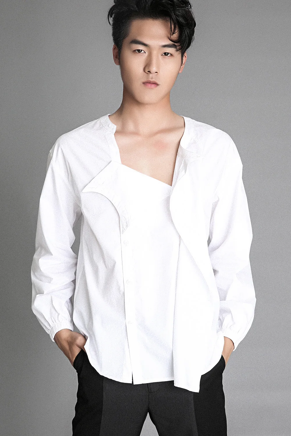 XS-5XL New 2019 Men's fashion GD Hair Stylist Original Holiday Round collar detachable bundle shirt plus size costumes
XS-5XL New 2019 Men's fashion GD Hair Stylist Original Holiday Round collar detachable bundle shirt plus size costumes