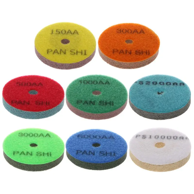 3" Diamond Marble Polishing Pad Sponge Granite Grinding Concrete Floor Abrasive Nylon Fiber Clean Stone Disc
3" Diamond Marble Polishing Pad Sponge Granite Grinding Concrete Floor Abrasive Nylon Fiber Clean Stone Disc