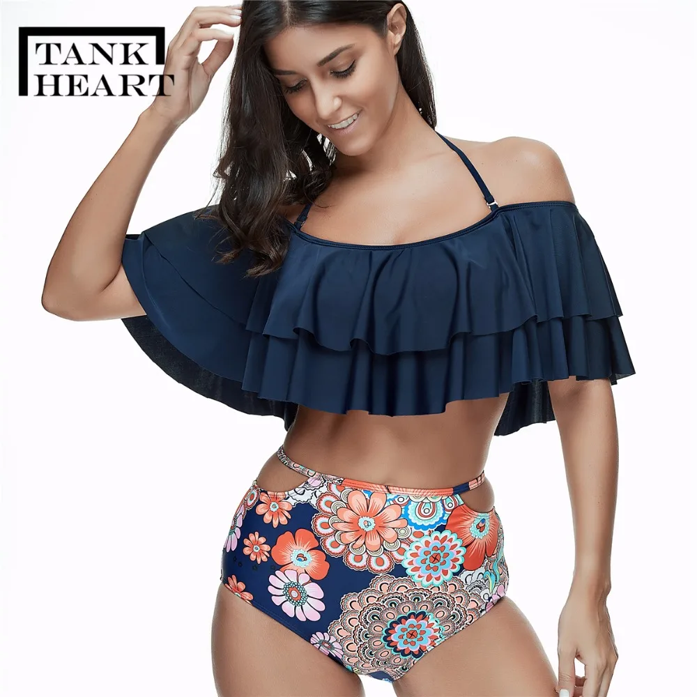Falbala High Waist Bikini Set Plus Size Swimwear Women Push up Bikini Two Piece Swimsuit Bathing Suit ff tankini swimsuits women
Falbala High Waist Bikini Set Plus Size Swimwear Women Push up Bikini Two Piece Swimsuit Bathing Suit ff tankini swimsuits women