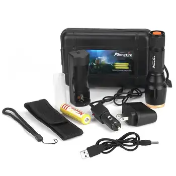 AloneFire H240 CREE XML T6 LED 2000Lm cree adjustable led Torches Zoomable LED Flashlight With 1x18650 Battery car charge
AloneFire H240 CREE XML T6 LED 2000Lm cree adjustable led Torches Zoomable LED Flashlight With 1x18650 Battery car charge