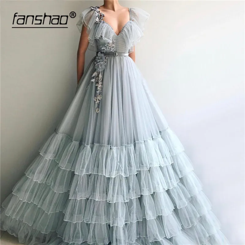 Boho Evening Dresses Lace Appliques Tired Ruffles Muslim Evening Dress Dubai Saudi Arabic Evening Gown Boho Prom Dress
Boho Evening Dresses Lace Appliques Tired Ruffles Muslim Evening Dress Dubai Saudi Arabic Evening Gown Boho Prom Dress