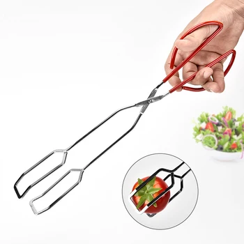 Barbecue Food Clip Multifunction Home-use Bread Clips Kitchen Tools Heat-resistant Stainless Steel BBQ Tools 1pcs 30.5cm/12inch
Barbecue Food Clip Multifunction Home-use Bread Clips Kitchen Tools Heat-resistant Stainless Steel BBQ Tools 1pcs 30.5cm/12inch