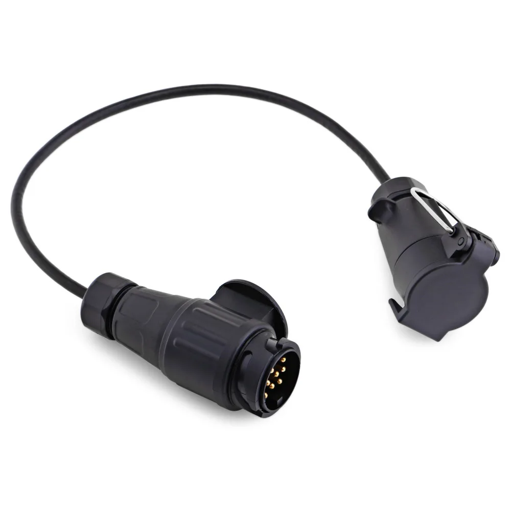 T22468 7 Convert 13 Pin Trailer Wiring Connector N-type Plastic Plug 40CM Extension Cable Diagnostic Tool
T22468 7 Convert 13 Pin Trailer Wiring Connector N-type Plastic Plug 40CM Extension Cable Diagnostic Tool