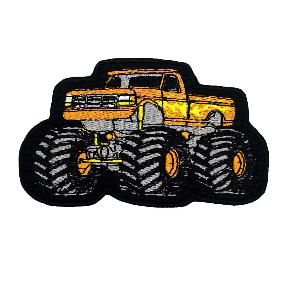 Truck monster iron on backing funny punk rock embroidered biker motorcycle patches for vest
Truck monster iron on backing funny punk rock embroidered biker motorcycle patches for vest