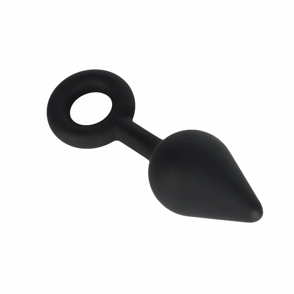3PCS/SET Soft Silicone Smooth Peach Type Big Anal Plug Prostate Massager Butt Beads Masturbation Plug Anal Sex Products Toy for Women Men