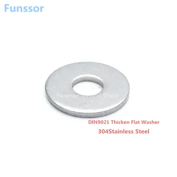 50pcs/lot 304 stainless steel flat gasket DIN9021 thicken flat washer M3/M8/M10 For DIY Prusa 3D Printer
50pcs/lot 304 stainless steel flat gasket DIN9021 thicken flat washer M3/M8/M10 For DIY Prusa 3D Printer