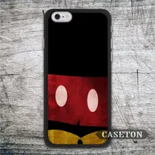 Lovely Mickey Hip Case For iPhone 7 6 6s Plus 5 5s SE 5c and For iPod 5 High Quality Funny Protective Cover Wholesale Retail