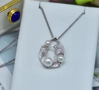 NEW 925 Sterling Silver Christmas Party Pearl Pendant Mounts Pendant Setting Findings Jewelry Parts Fittings Women Accessories
NEW 925 Sterling Silver Christmas Party Pearl Pendant Mounts Pendant Setting Findings Jewelry Parts Fittings Women Accessories
