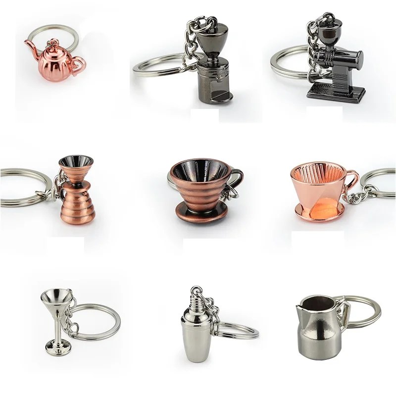 DIY Creative Keyrings Kitchen Tableware Ring Holder Cute Mini Coffee Kitchenware Gadget Keychain Jewelry Gift Accessories
DIY Creative Keyrings Kitchen Tableware Ring Holder Cute Mini Coffee Kitchenware Gadget Keychain Jewelry Gift Accessories