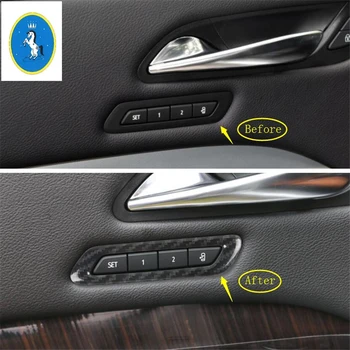Yimaautotrims Auto Accessory Seat Adjustment Memory Button Switch Cover Trim Fit For Cadillac XT4 2019 2020 Carbon Fiber ABS
Yimaautotrims Auto Accessory Seat Adjustment Memory Button Switch Cover Trim Fit For Cadillac XT4 2019 2020 Carbon Fiber ABS