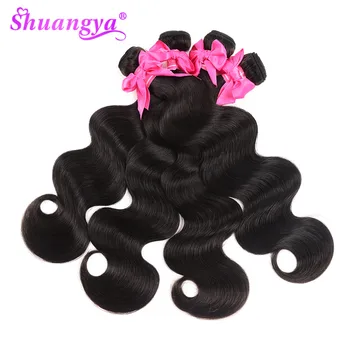 Peruvian Body Wave Hair Extensions 100% Human Hair Weave Bundles Natural Color Shuangya Remy Hair Weave 10"-28" Free Shipping
Peruvian Body Wave Hair Extensions 100% Human Hair Weave Bundles Natural Color Shuangya Remy Hair Weave 10"-28" Free Shipping