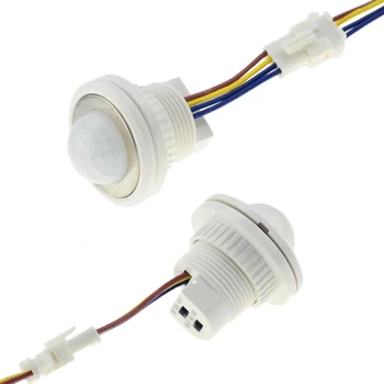 LED 45mm Adjustable LED PIR Infrared Ray Motion Sensor Switch Time Delay Adjustable Mode Detector Switch Home Lighting LED Lamp
LED 45mm Adjustable LED PIR Infrared Ray Motion Sensor Switch Time Delay Adjustable Mode Detector Switch Home Lighting LED Lamp