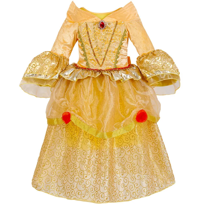 2018 Princess Bell dresses Girls Dress Beauty and The Beast Ball Gown Cosplay Dress Kids Carnival Costume Halloween Costumes
2018 Princess Bell dresses Girls Dress Beauty and The Beast Ball Gown Cosplay Dress Kids Carnival Costume Halloween Costumes