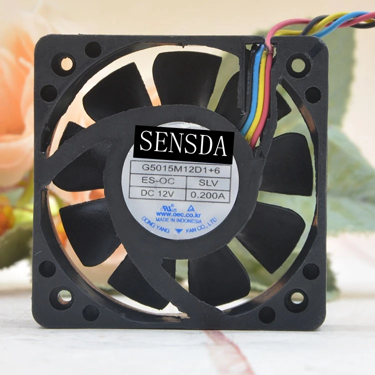 silent quiet 50mm fan For NONOISE G5015M12D1+6 12V 0.2A 50*50*15mm 4pin PWM Car Audio Cooling Fan
silent quiet 50mm fan For NONOISE G5015M12D1+6 12V 0.2A 50*50*15mm 4pin PWM Car Audio Cooling Fan