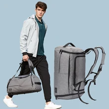 Hot Sale Terylene Men Sport Fitness Bag Multifunction Tote Gym Bags For Shoes Storage Outdoor  Travel Anti-Theft Backpack