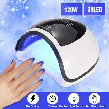 SUNH2 max 120W 39 LED UV Lamp Nail Dryer Gel Nail Art Polish Light Touch Design Timer Machine For Gel Varnish Nail Tools
SUNH2 max 120W 39 LED UV Lamp Nail Dryer Gel Nail Art Polish Light Touch Design Timer Machine For Gel Varnish Nail Tools