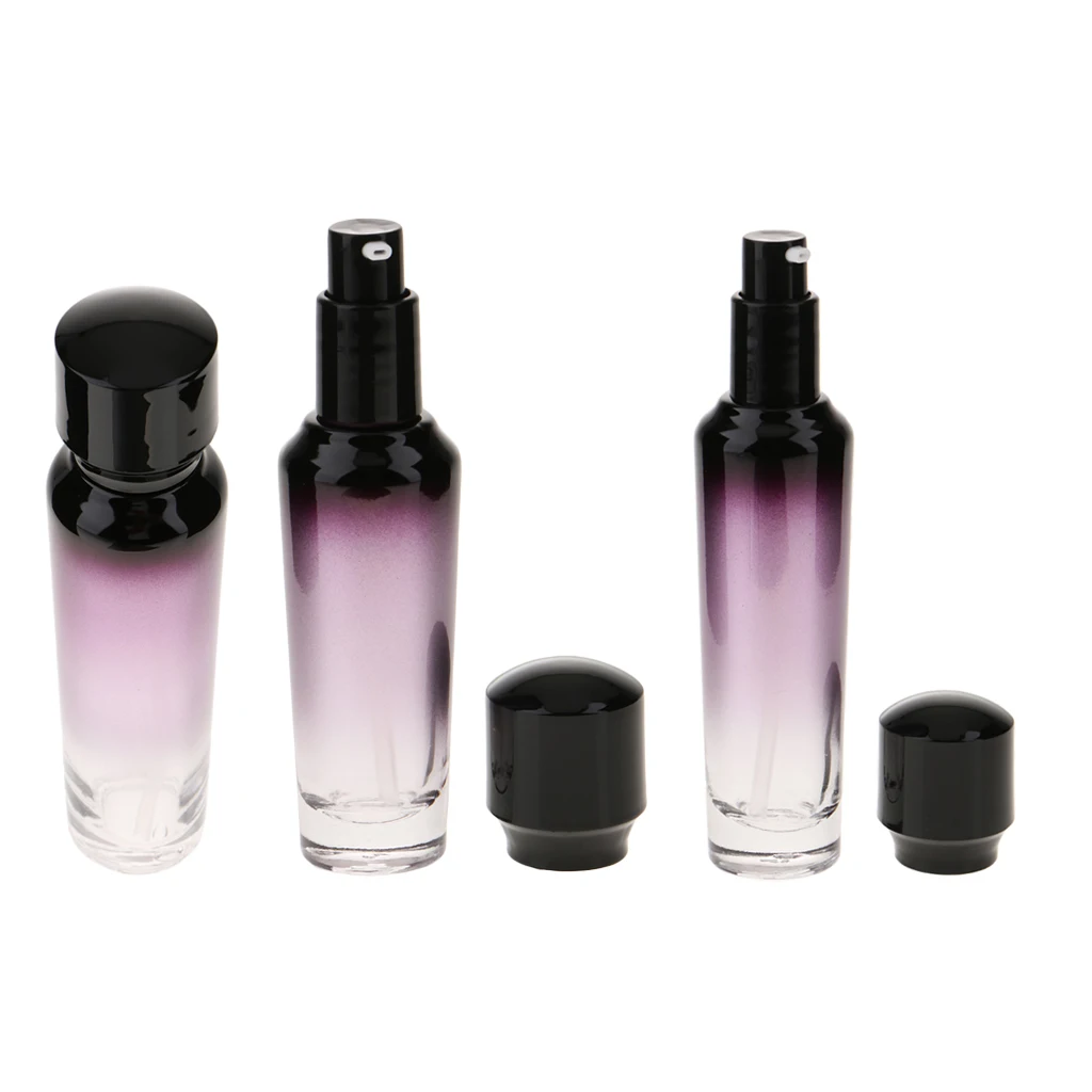 3Pcs Glass Essential Oil Perfume Pump Bottle Lotion Cream Container 35ml, 55ml, 100ml
3Pcs Glass Essential Oil Perfume Pump Bottle Lotion Cream Container 35ml, 55ml, 100ml